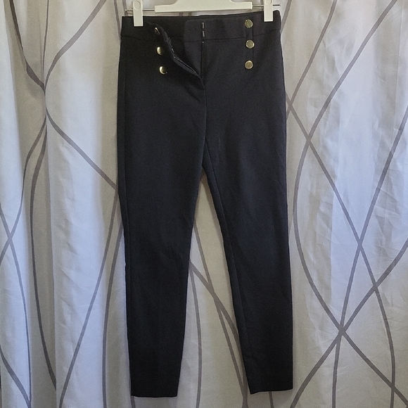 LOFT Black High-Waisted Pants - Picture 1 of 5